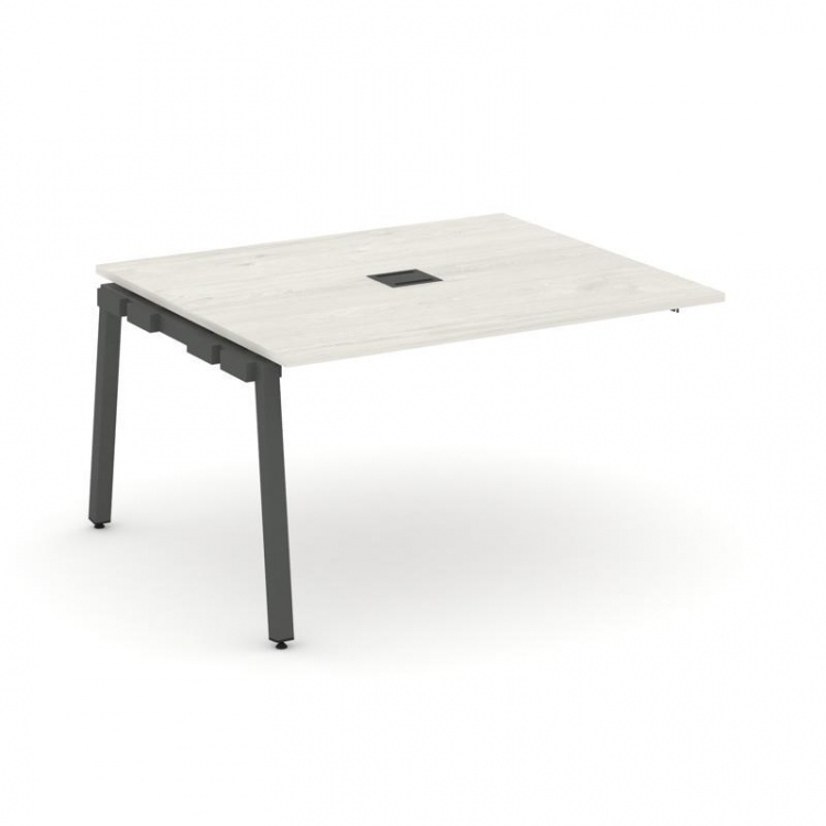 Style Project Проходной наб. элем. перег. стола SN-5A.NSPRG-033 Дуб Наварра/Металл Антрацит 1380*118