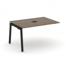 Style Project Проходной наб. элем. перег. стола SN-5A.NSPRG-003 Вяз Благородный/Металл Черный 1380*9