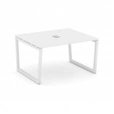 Style Project Стол переговорный SN-5T2.SPRG-032 Белый/Металл Белый/Заглушка Металл Белый 1180*1180*7