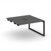 Style Project Стол-приставка к опор. элем. SN-5O.DPRS-024 Антрацит/Металл Черный 1580*1632*750