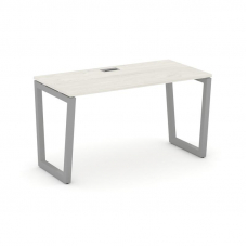 Style Project Стол письменный SN-5T2.SP-005 Дуб Наварра/Металл Серый/Заглушка Пластик Серебро 1780*6