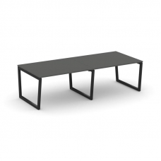 Style Project Стол переговорный SN-5T2.SPRG-044.3 Антрацит/Металл Черный 3160*1180*750
