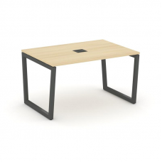 Style Project Стол переговорный SN-5T2.SPRG-002 Акация Лорка/Металл Антрацит/Заглушка Металл Антраци