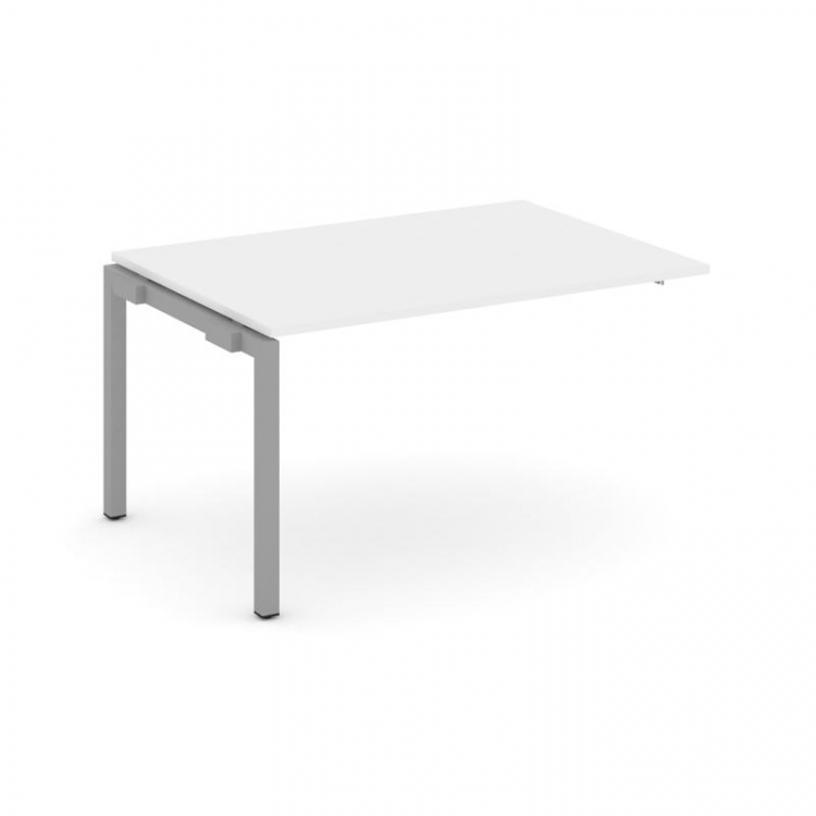 Style Project Проходной наб. элем. перег. стола SN-5P.NSPRG-002.3 Белый/Металл Серый 1180*980*750