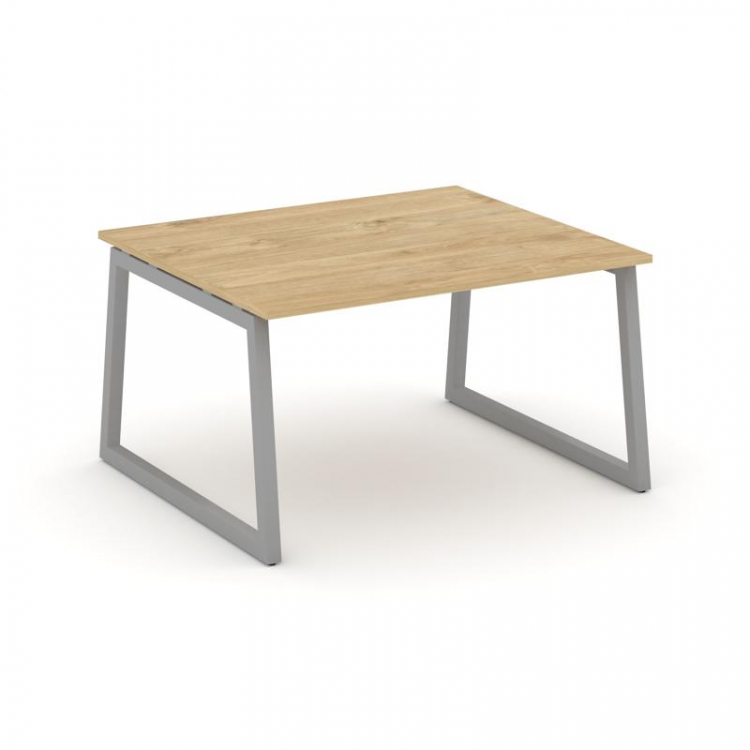 Style Project Стол переговорный SN-5T1.SPRG-032.3 Тиквуд Светлый/Металл Серый 1180*1180*750