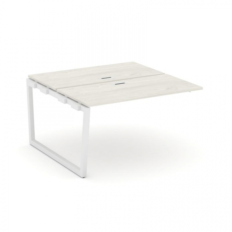 Style Project Проходной наб. элем. SN-5T2.DNRS-013 Дуб Наварра/Металл Белый/Заглушка Пластик Белый 1