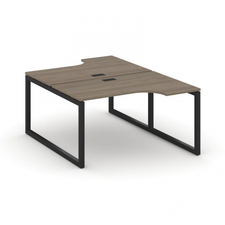 Style Project Рабочая станция эргоном. SN-5O.DRPA-021 Вяз Благородный/Металл Черный 1380*1632/1992*7