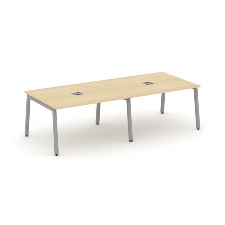 Style Project Стол переговорный SN-5A.SPRG-042 Акация Лорка/Металл Серый 2360*1180*750