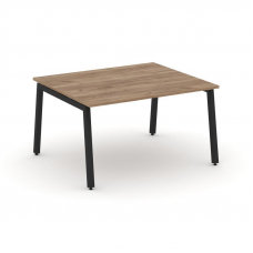 Style Project Стол переговорный SN-5A.SPRG-034.3 Дуб Табак/Металл Черный 1580*1180*750