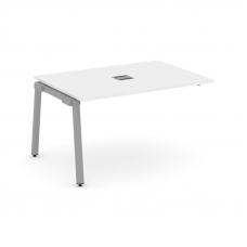 Style Project Проходной наб. элем. перег. стола SN-5A.NSPRG-003 Белый/Металл Серый 1380*980*750