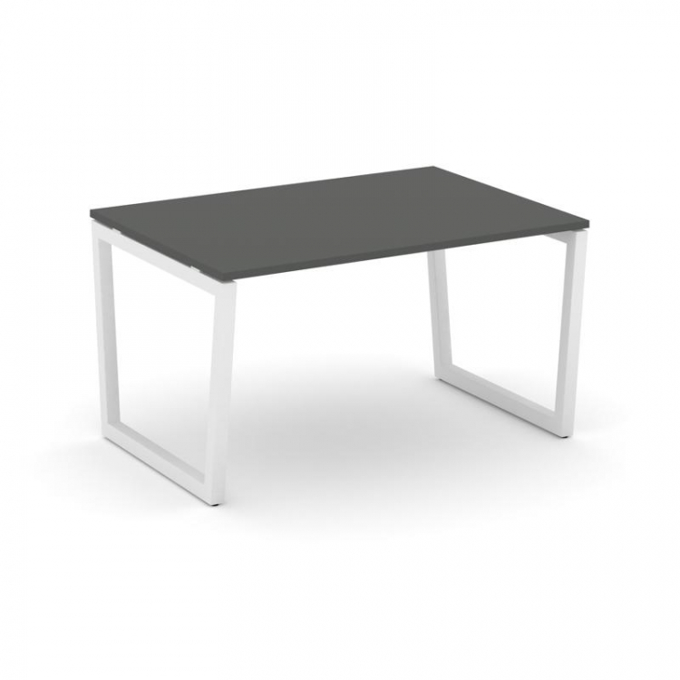 Style Project Стол переговорный SN-5T2.SPRG-001.3 Антрацит/Металл Белый 980*980*750