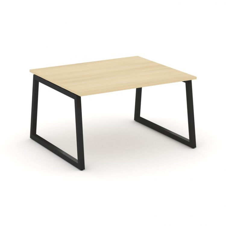 Style Project Стол переговорный SN-5T1.SPRG-032.3 Акация Лорка/Металл Черный 1180*1180*750