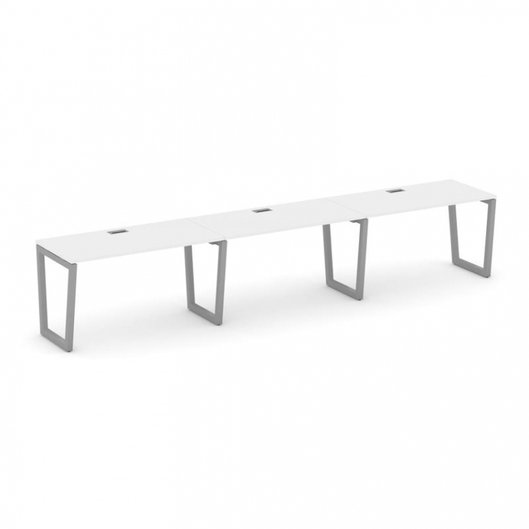 Style Project Рабочая станция 1 сторон. SN-5T2.ORS-052 Белый/Металл Серый/Заглушка Пластик Серебро 3