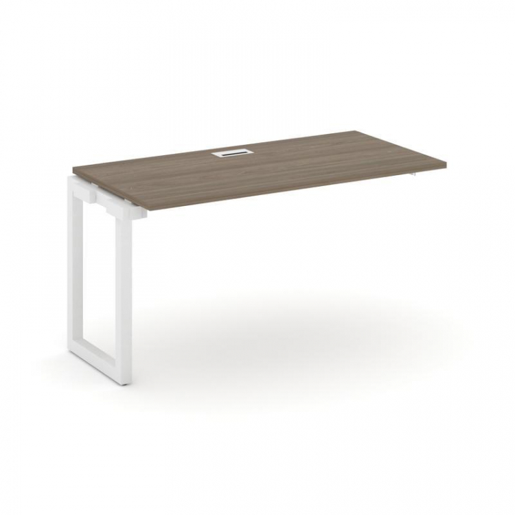 Style Project Проходной наб. элем. SN-5O.ONRS-014 Вяз Благородный/Металл Белый 1580*700*750