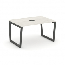 Style Project Стол переговорный SN-5T2.SPRG-002 Дуб Наварра/Металл Антрацит/Заглушка Металл Антрацит