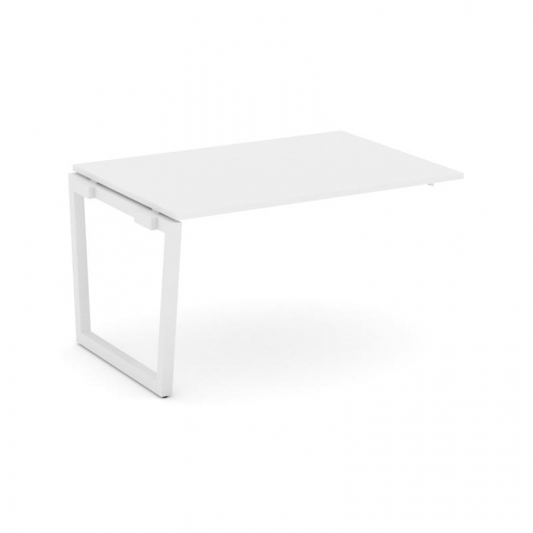 Style Project Проходной наб. элем. перег. стола SN-5T2.NSPRG-001.3 Белый/Металл Белый 980*980*750