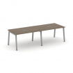Style Project Стол переговорный SN-5A.SPRG-012 Вяз Благородный/Металл Серый 2360*980*750