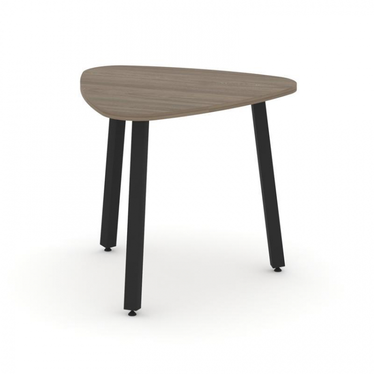 Style Project Стол переговорный SN-5.SPRG-70.3 Вяз Благородный/Металл Черный 900*900*750