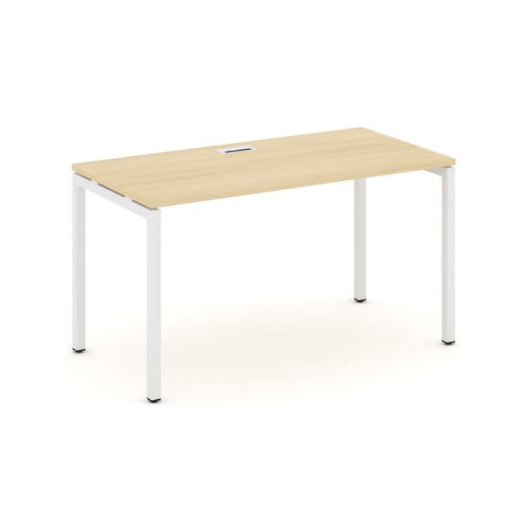 Style Project Стол письменный SN-5P.SP-015 Акация Лорка/Металл Белый 1780*700*750