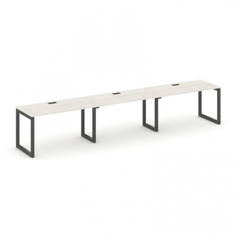 Style Project Рабочая станция 1 сторон. SN-5O.ORS-031 Дуб Наварра/Металл Антрацит 2940*600*750