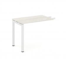 Style Project Брифинг-приставка SN-5P.BR-005 Дуб Наварра/Металл Белый 1380*600*750