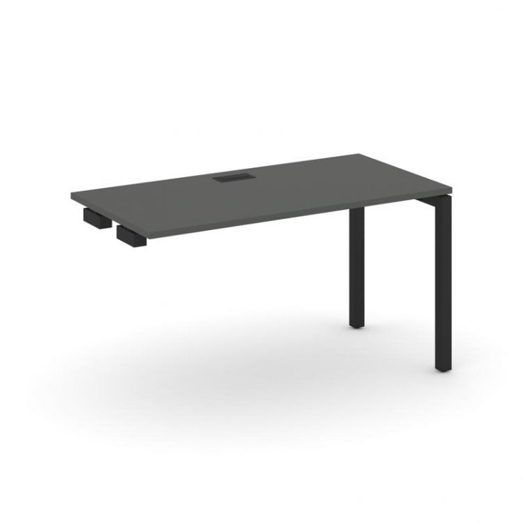 Style Project Стол-приставка к опор. элем. SN-5P.OPRS-003 Антрацит/Металл Черный 1380*600*750