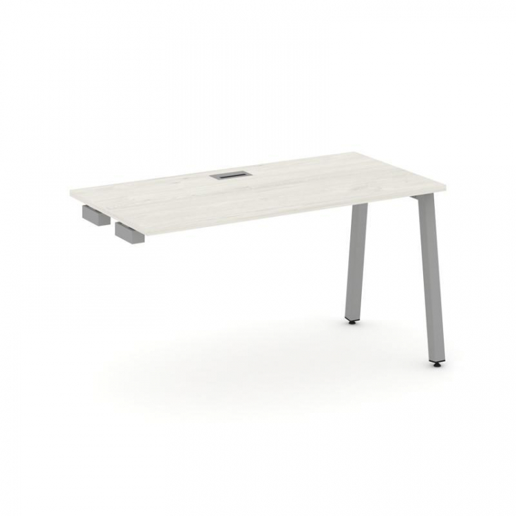 Style Project Стол-приставка к опор. элем. SN-5A.OPRS-022 Дуб Наварра/Металл Серый 1180*800*750