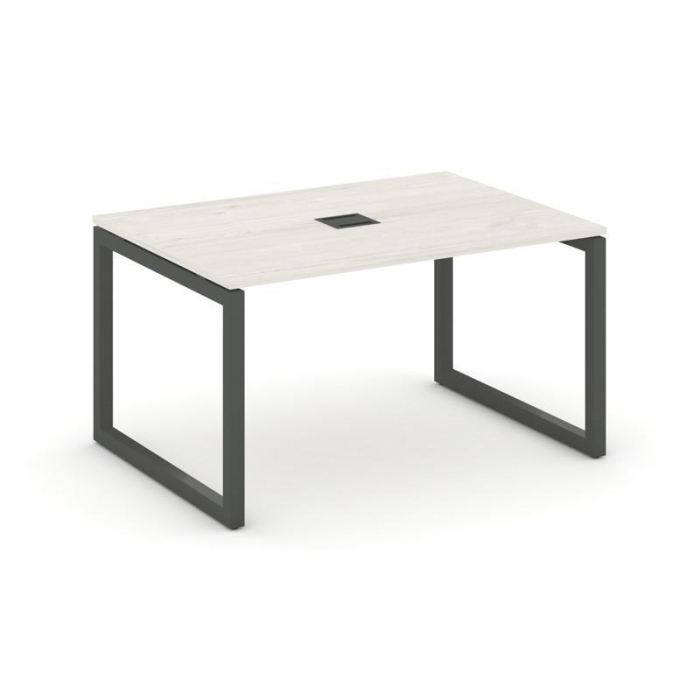 Стайл Проджект Стол переговорный SN-5O.SPRG-003 Дуб Наварра/Металл Антрацит 1380*980*750