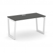 Style Project Стол письменный SN-5T2.SP-015 Антрацит/Металл Белый/Заглушка Пластик Белый 1780*700*75