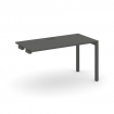 Style Project Стол-приставка к опор. элем. SN-5P.OPRS-004 Антрацит/Металл Антрацит 1580*600*750