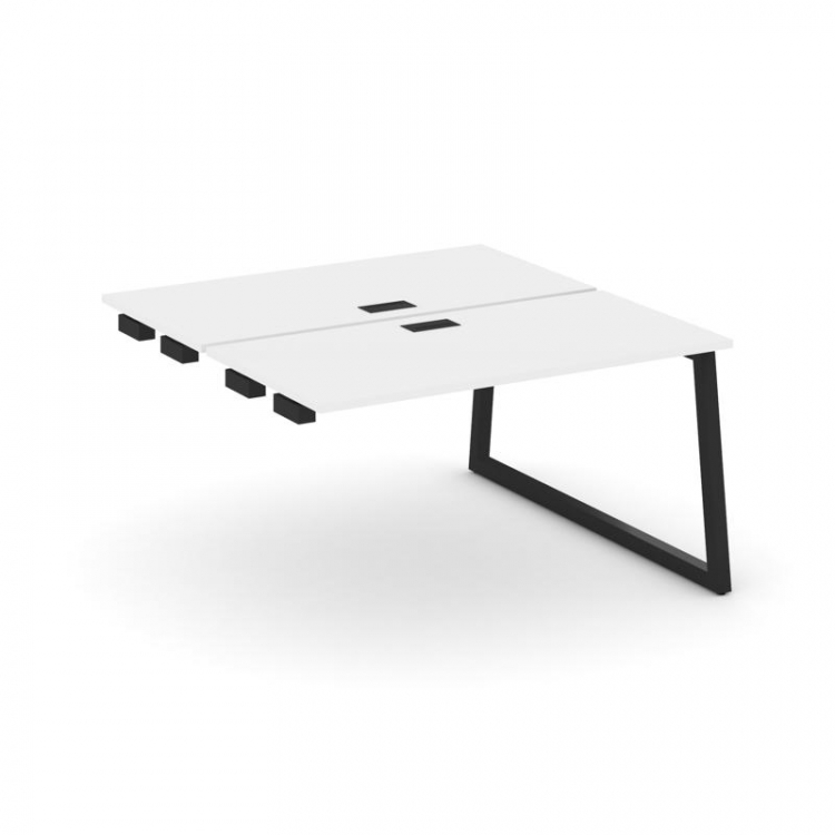 Style Project Стол-приставка к опор. элем. SN-5T1.DPRS-011 Белый/Металл Черный/Заглушка Пластик Черн