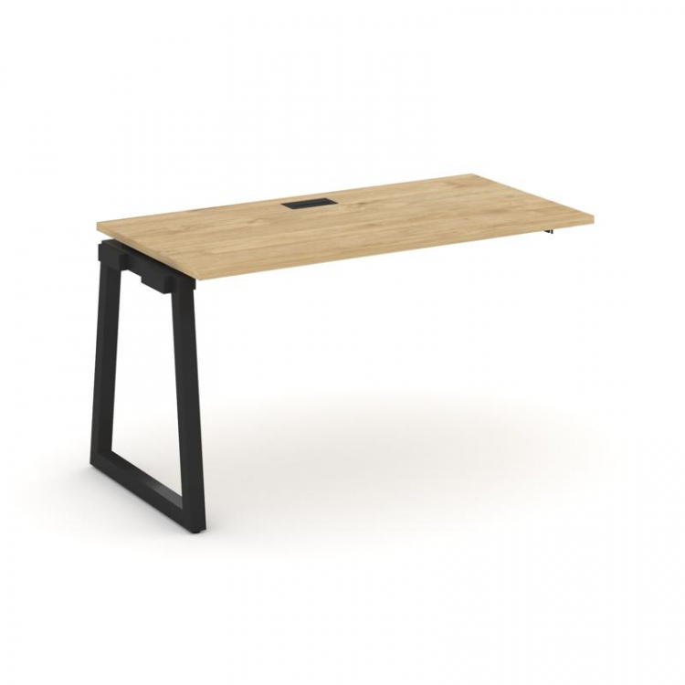 Style Project Проходной наб. элем. SN-5T1.ONRS-014 Тиквуд Светлый/Металл Черный/Заглушка Пластик Чер