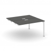 Style Project Стол-приставка к опор. элем. SN-5P.DPRS-013 Антрацит/Металл Белый 1380*1432*750