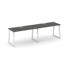 Style Project Рабочая станция 1 сторон. SN-5T1.ORS-023 Антрацит/Металл Белый/Заглушка Пластик Белый