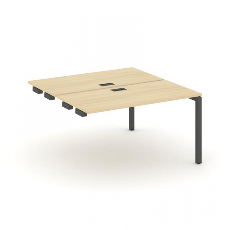 Style Project Стол-приставка к опор. элем. SN-5P.DPRS-004 Акация Лорка/Металл Антрацит 1580*1232*750