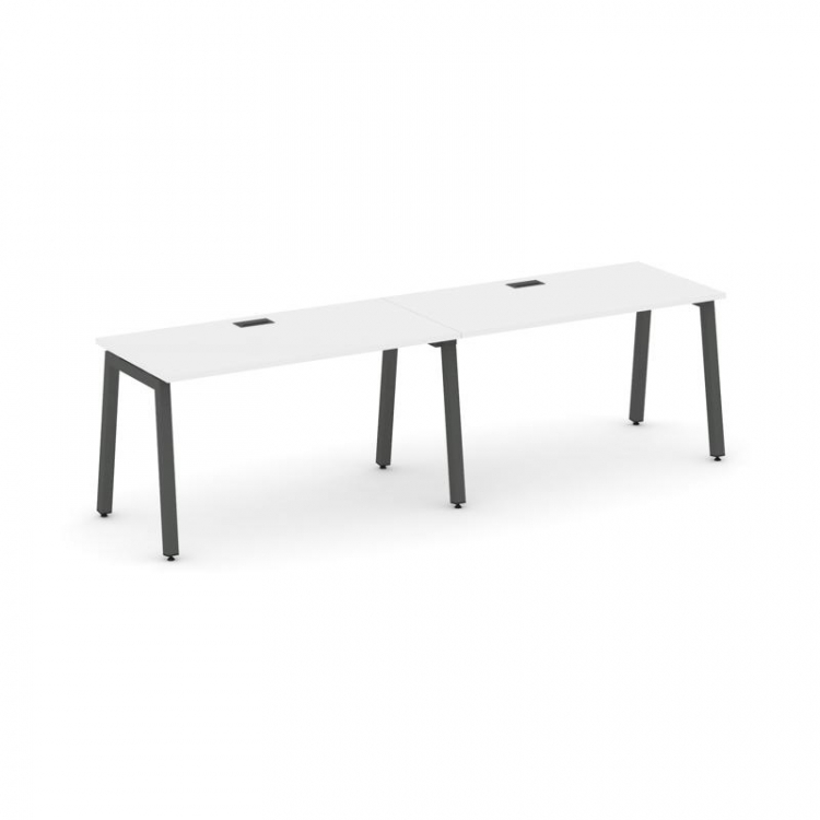 Style Project Рабочая станция 1 сторон. SN-5A.ORS-001 Белый/Металл Антрацит 1960*600*750