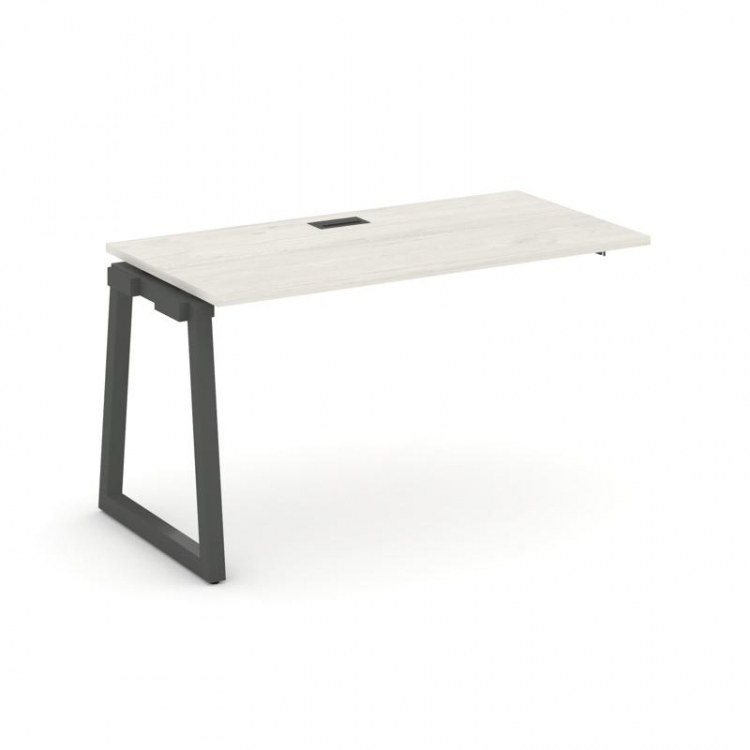 Style Project Проходной наб. элем. SN-5T1.ONRS-021 Дуб Наварра/Металл Антрацит/Черный Пластик 980*80