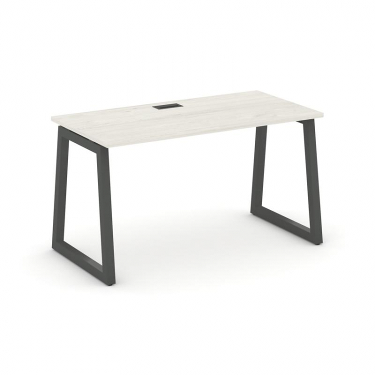 Style Project Стол письменный SN-5T1.SP-002 Дуб Наварра/Металл Антрацит/Черный Пластик 1180*600*750