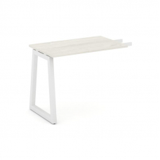 Style Project Брифинг-приставка SN-5T1.BR-001 Дуб Наварра/Металл Белый 580*600*750