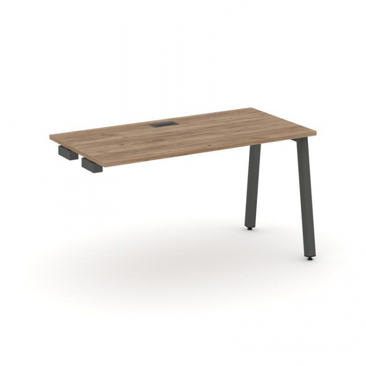 Style Project Стол-приставка к опор. элем. SN-5A.OPRS-022 Дуб Табак/Металл Антрацит 1180*800*750