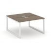 Style Project Рабочая станция 2-х сторон. SN-5O.DRS-012 Вяз Благородный/Металл Белый 1180*1432*750