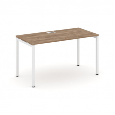 Style Project Стол письменный SN-5P.SP-015 Дуб Табак/Металл Белый 1780*700*750
