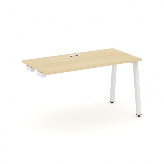 Style Project Стол-приставка к опор. элем. SN-5A.OPRS-004 Акация Лорка/Металл Белый 1580*600*750