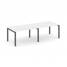 Style Project Стол переговорный SN-5P.SPRG-012.3 Белый/Металл Антрацит 2360*980*750