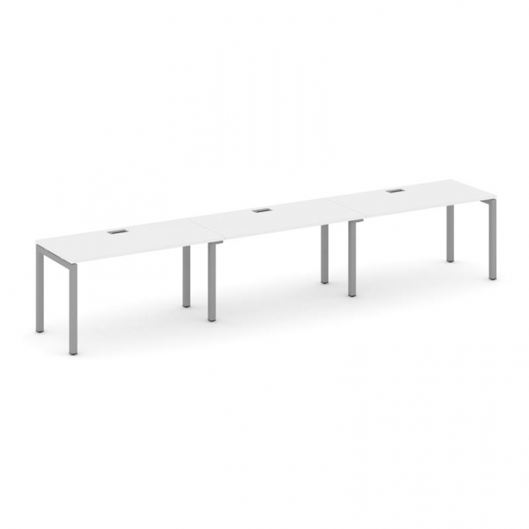 Style Project Рабочая станция 1 сторон. SN-5P.ORS-033 Белый/Металл Серый 4140*600*750