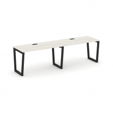 Style Project Рабочая станция 1 сторон. SN-5T2.ORS-004 Дуб Наварра/Металл Черный/Заглушка Пластик Че