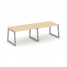 Style Project Стол переговорный SN-5T1.SPRG-013.3 Акация Лорка/Металл Серый 2760*980*750