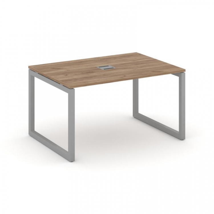 Style Project Стол переговорный SN-5O.SPRG-003 Дуб Табак/Металл Серый 1380*980*750