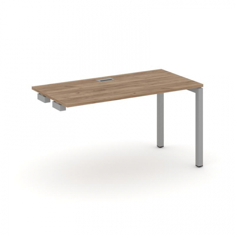 Style Project Стол-приставка к опор. элем. SN-5P.OPRS-004 Дуб Табак/Металл Серый 1580*600*750