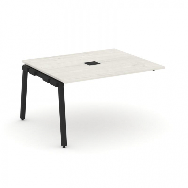 Style Project Проходной наб. элем. перег. стола SN-5A.NSPRG-032 Дуб Наварра/Металл Черный 1180*1180*